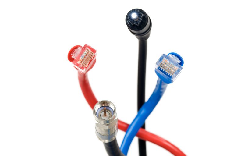 Coaxial vs. Twisted Pair vs. Fiber Optic Cables